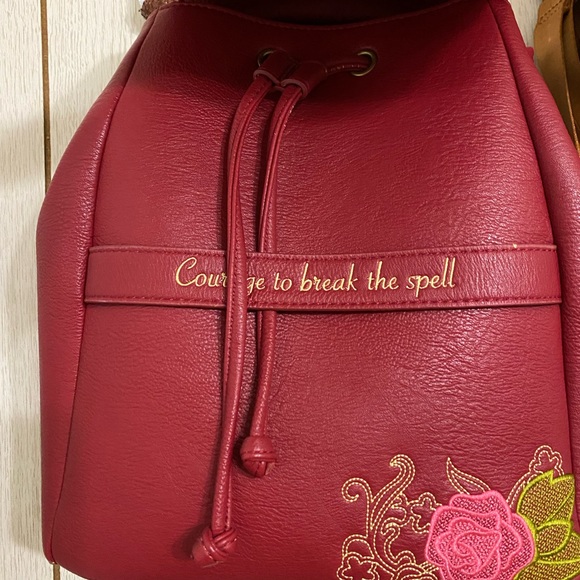 Loungefly Disney Beauty And The Beast Enchanted Rose Mini - Picture 3 of 4